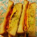 td510's cooksnap of when they made 我が家の卵焼きサンドイッチ.