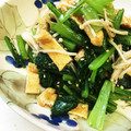 チーやん☆'s cooksnap of when they made 簡単＊小松菜のゴマ和え＊.