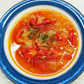 amjkao's cooksnap of when they made 水なし♪丸ごとトマトで簡単スープ.