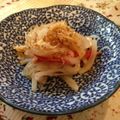 ゆきんぐりる's cooksnap of when they made 大根救済！さっぱり梅サラダ.