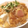 papikun's cooksnap of when they made 木の葉丼.