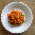 necoronda's cooksnap of when they made 冷やして食べるピーマン人参 夏のきんぴら.