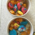 どどどすこい's cooksnap of when they made キャラ 白玉フルーツポンチ(^｡^).