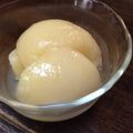 卵せんべい's cooksnap of when they made 桃のコンポート＆簡単シャーベット.