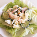 hiraria's cooksnap of when they made 簡単♪カニかま・胡瓜・玉子のマヨ和え.