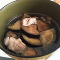 hiraria's cooksnap of when they made なすと豚肉のあったかつけうどん.