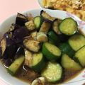 _rinko_'s cooksnap of when they made ナスとキュウリのピリ辛！即席漬け.