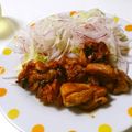 ★ガンバ郎★'s cooksnap of when they made やわらか鶏モモ肉のキウイソース煮込み.
