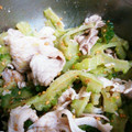 へちまもこ's cooksnap of when they made 今日も苦くないゴーヤと豚肉の和え物.