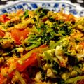 Akosua's cooksnap of when they made お酒に合う★豆苗と桜えびの卵とじ.