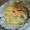 クック5Q5VTB☆'s cooksnap of when they made 簡単！鮭のホイル焼き.