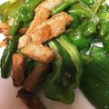 ひなさわん's cooksnap of when they made 夏バテ対策☆豚肉とピーマンの甘辛炒め.