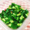ひまりんりん☆'s cooksnap of when they made 簡単☆キュウリのピリ辛.