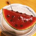 夢叶芽's cooksnap of when they made 簡単！スイカの食感そのまんまゼリー.