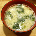 June0807's cooksnap of when they made ほうれん草とタマネギの卵とじのみそ汁.