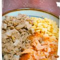 koushin115's cooksnap of when they made 我が家のそぼろ丼♪.