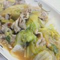 fu♪♪'s cooksnap of when they made 簡単！ご飯が進む✿豚肉レタスの辛子酢炒め.