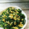 smilestMam's cooksnap of when they made ほうれん草と玉子炒め.