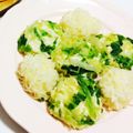 あけるるる's cooksnap of when they made 絶品！レタスの肉なし豆腐シュウマイ♡.