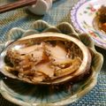 北海道伯爵's cooksnap of when they made 漁師の義娘 作　あわびのお刺身.