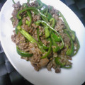 ちゃぬ's cooksnap of when they made 筍不要☆青椒肉絲風☆ピーマンと牛肉炒め.