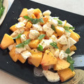クックKROQJP☆'s cooksnap of when they made 桃モッツァレラ（火を使わず簡単）.