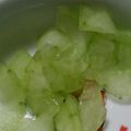樋笠爽's cooksnap of when they made 夏野菜、白うりの酢の物.