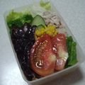 あっちまー's cooksnap of when they made 新たまねぎレタス大盛り☆スパサラダ.