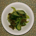nikkijamie's cooksnap of when they made きゅうりとザーサイのごま油和え.