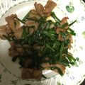 にむばすしゅたーぜん's cooksnap of when they made 時短、簡単。おいしいニラ豚炒め！.