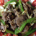 マッコウクジラ☆'s cooksnap of when they made 万願寺とうがらしと牛肉の炒め物.