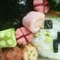 まりぁん's cooksnap of when they made キャラ弁*ワンポイントかたつむり.