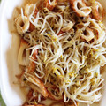 たーうー's cooksnap of when they made もやし炒め.