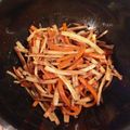 ネスター's cooksnap of when they made 韓国風きんぴらごぼう.