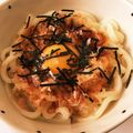 miku✻'s cooksnap of when they made 冷凍うどんで✨簡単１人釜玉❤.