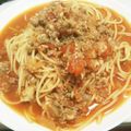 しらたまこもも's cooksnap of when they made トマト缶、あります？簡単パスタ.