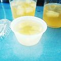 ryokuchaan's cooksnap of when they made 味わい深い大人の白ワインゼリー.