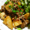 ふっち's cooksnap of when they made 長芋と牛肉の中華炒め♪.