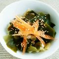 Jackieandm's cooksnap of when they made ワカメとキャベツの簡単サラダ.