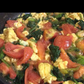 クック2ARSRP☆'s cooksnap of when they made えびとほうれん草とトマトの中華炒め☆.