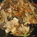 siokei's cooksnap of when they made ご飯に合う！豚バラとごぼうで濃いウマ炒め.