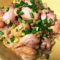 usacchi's cooksnap of when they made シャキシャキもやしと鶏ももの照り焼き♡.
