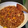 クックUT4OKN☆'s cooksnap of when they made カレー粉で♡ドライカレー.