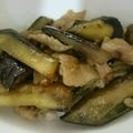 クックるん☆戦隊's cooksnap of when they made 茄子と豚しゃぶの甘味噌炒め.