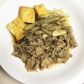 はなちャん's cooksnap of when they made めんつゆで簡単♪牛肉とゴボウのすき煮♪.