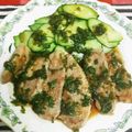 ハイムリックmama's cooksnap of when they made ❀青じそソースdeお手軽ご馳走❀.