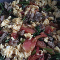 ♪marin♪'s cooksnap of when they made 簡単♪小松菜トマトの玉子中華炒め.