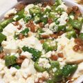 ＊＊ななみ＊＊'s cooksnap of when they made ささみとオクラと豆腐の冷奴風サラダ.