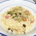 とび＠男３人暮らし's cooksnap of when they made 簡単✩°｡⋆ウィンナーチーズリゾット.