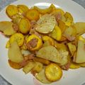 カズオリ's cooksnap of when they made ズッキーニとポテトの炒めもの.